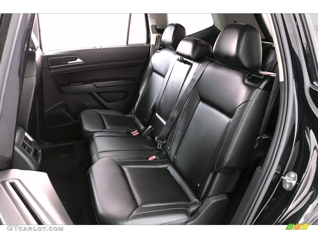 Titan Black Interior 2018 Volkswagen Atlas SE 4Motion Photo #138395028