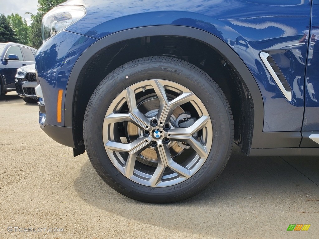 2020 X3 xDrive30i - Phytonic Blue Metallic / Black photo #5