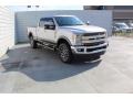 Ingot Silver - F250 Super Duty Lariat Crew Cab 4x4 Photo No. 2