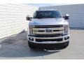 Ingot Silver - F250 Super Duty Lariat Crew Cab 4x4 Photo No. 3