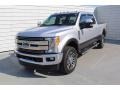 Ingot Silver - F250 Super Duty Lariat Crew Cab 4x4 Photo No. 4
