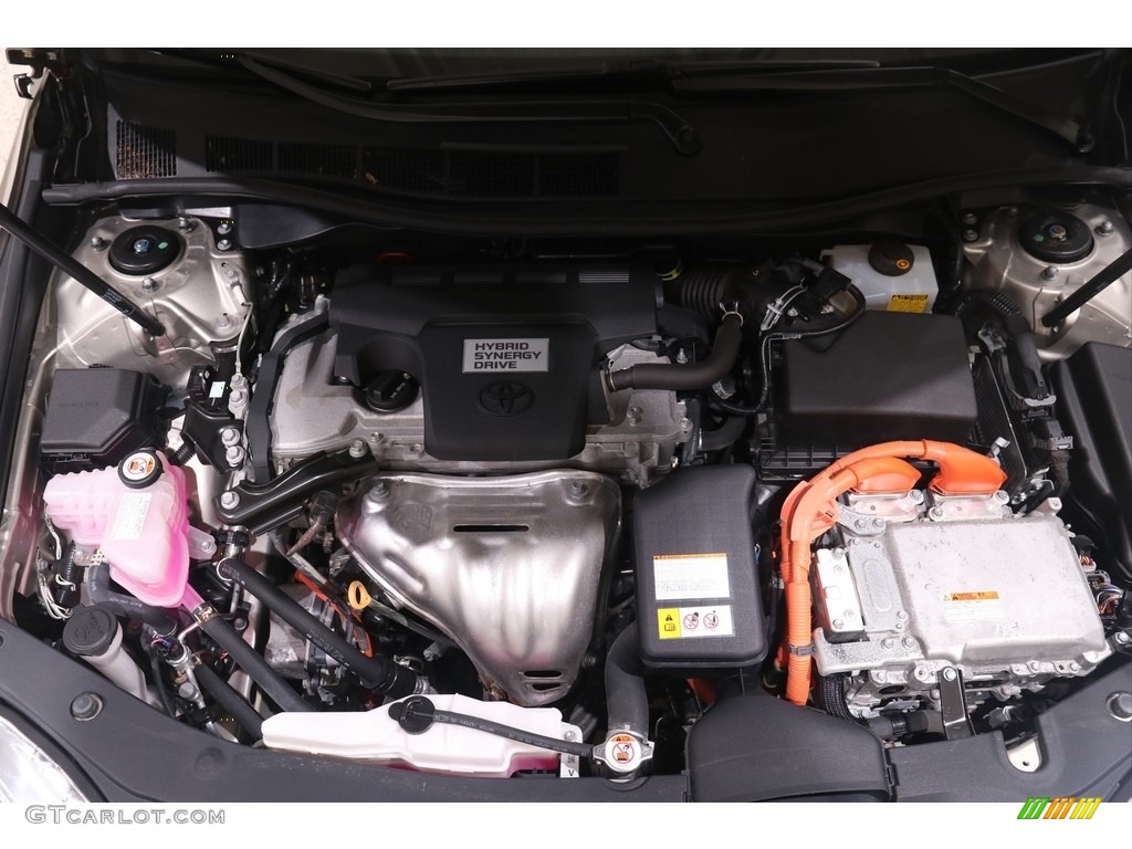 2017 Camry Hybrid LE - Creme Brulee Mica / Almond photo #26