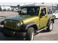 Rescue Green Metallic - Wrangler X 4x4 Photo No. 1