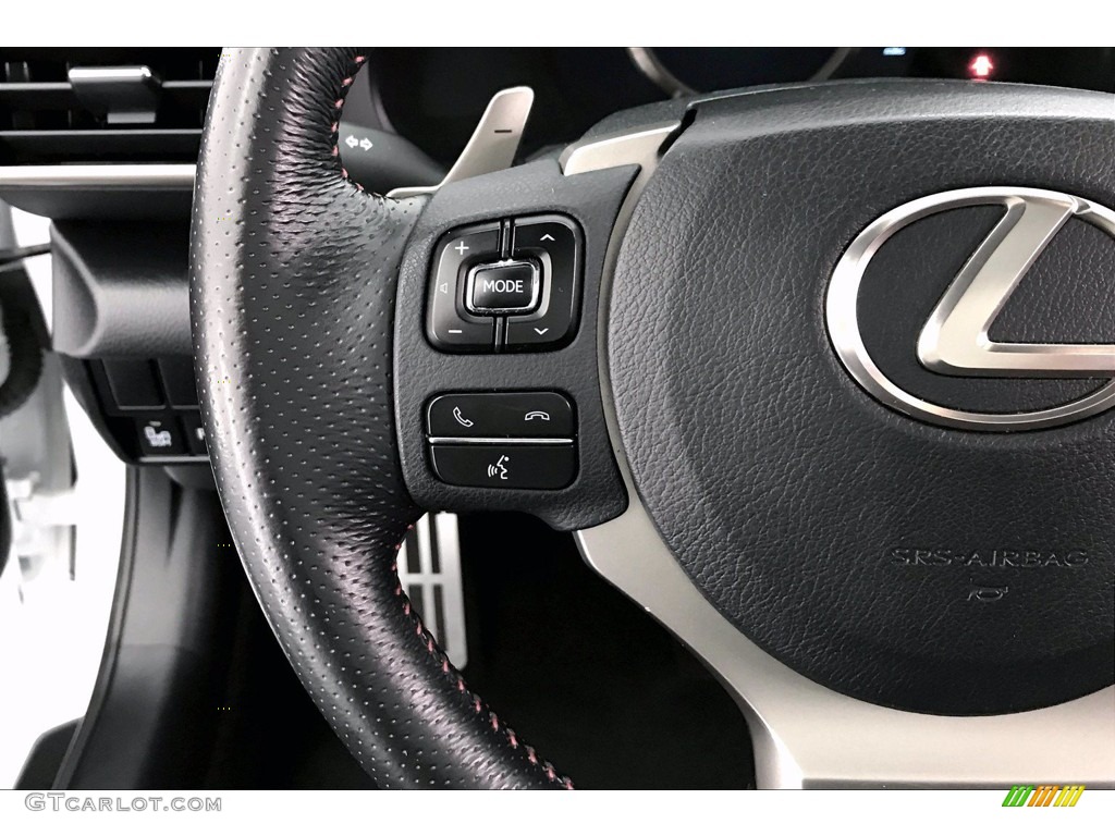 2016 Lexus RC 200t F Sport Coupe Rioja Red Steering Wheel Photo #138396645