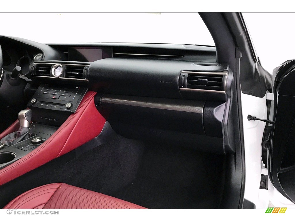 2016 Lexus RC 200t F Sport Coupe Rioja Red Dashboard Photo #138396801