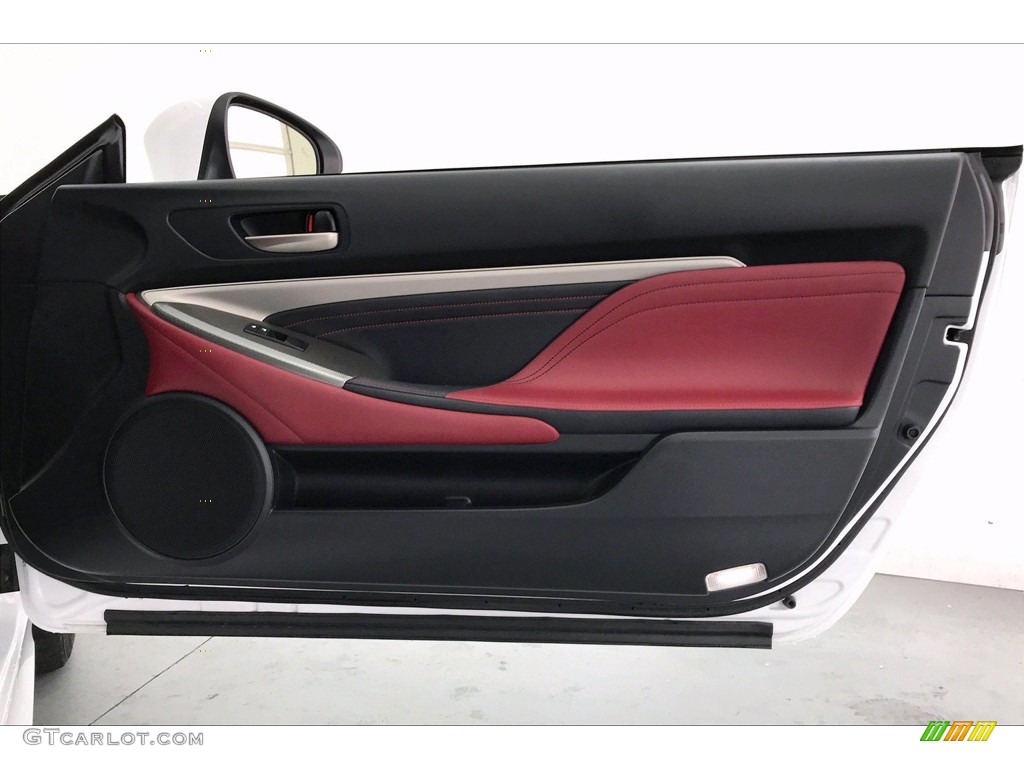 2016 Lexus RC 200t F Sport Coupe Rioja Red Door Panel Photo #138396822