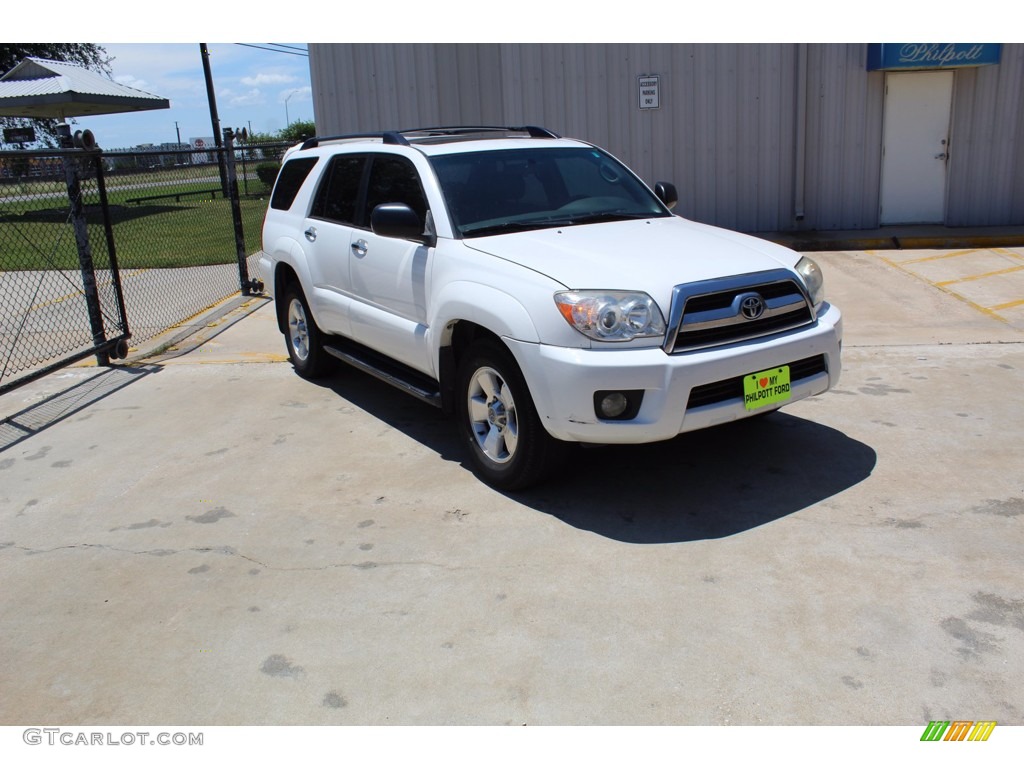 2006 4Runner SR5 - Natural White / Stone Gray photo #2
