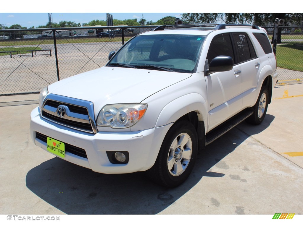 2006 4Runner SR5 - Natural White / Stone Gray photo #4