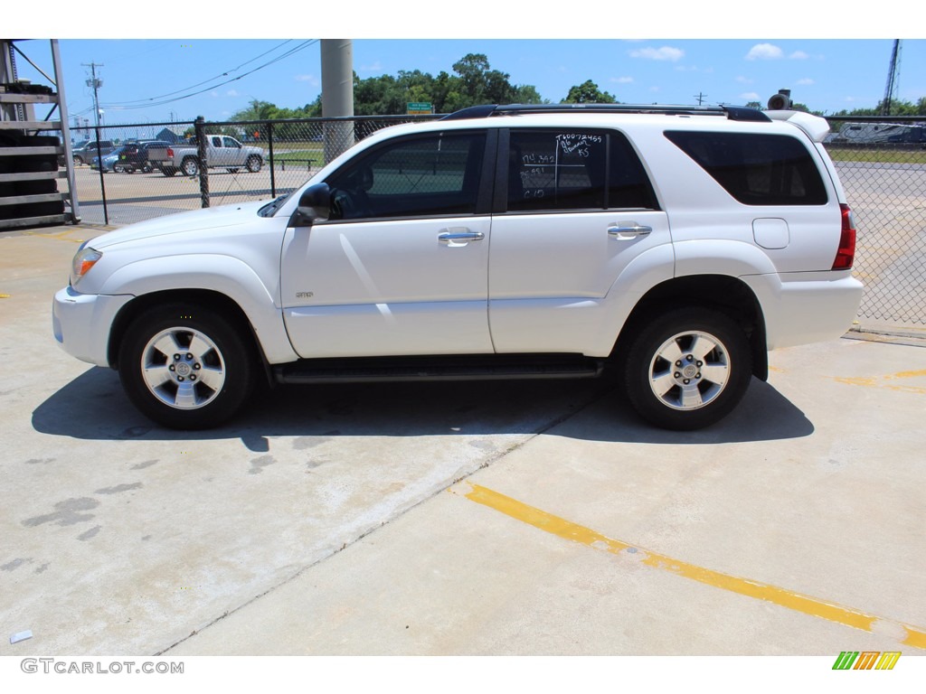 2006 4Runner SR5 - Natural White / Stone Gray photo #7