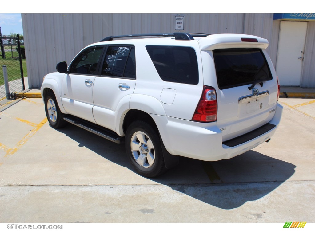 2006 4Runner SR5 - Natural White / Stone Gray photo #8