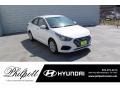 2020 Frost White Pearl Hyundai Accent SE  photo #1