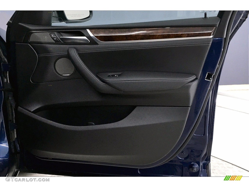 2017 X3 sDrive28i - Deep Sea Blue Metallic / Black photo #24