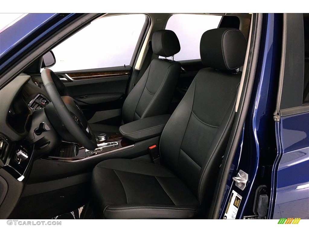 2017 X3 sDrive28i - Deep Sea Blue Metallic / Black photo #28