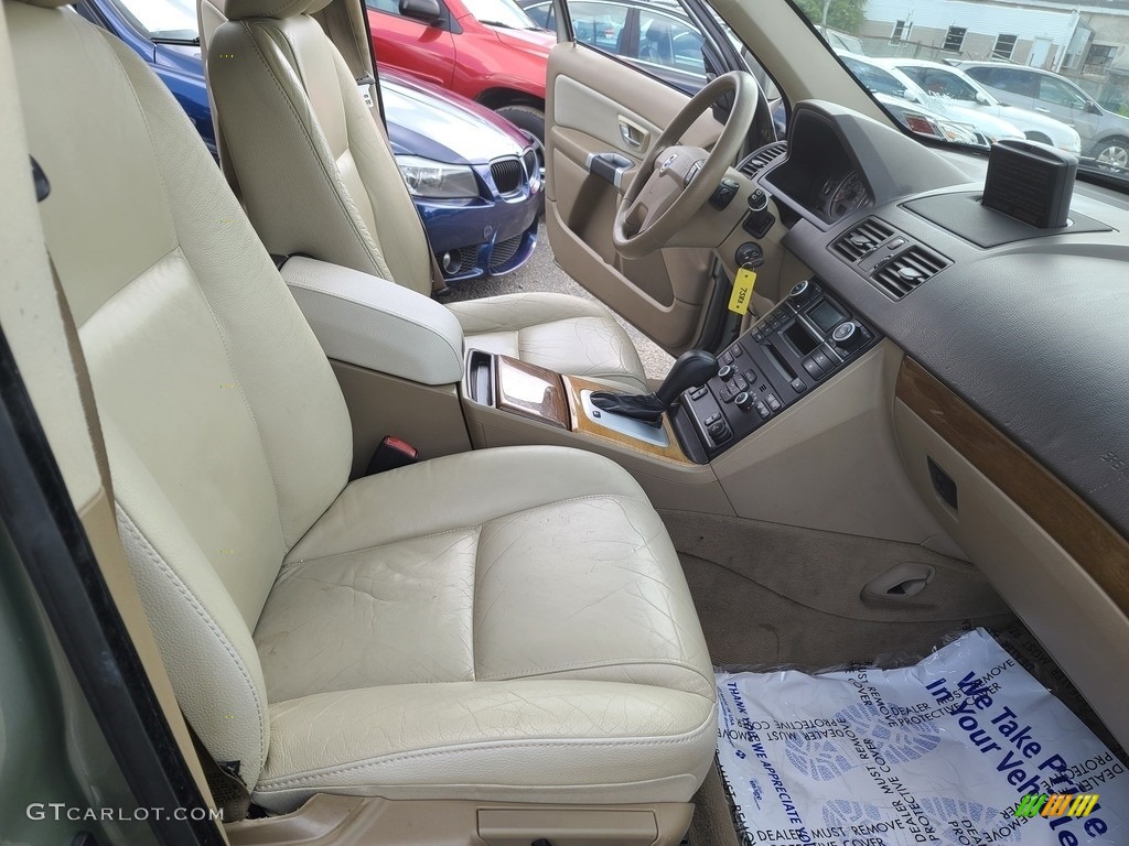 2008 XC90 3.2 AWD - Willow Green Metallic / Off Black photo #13