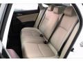 2018 Honda Civic Ivory Interior Rear Seat Photo