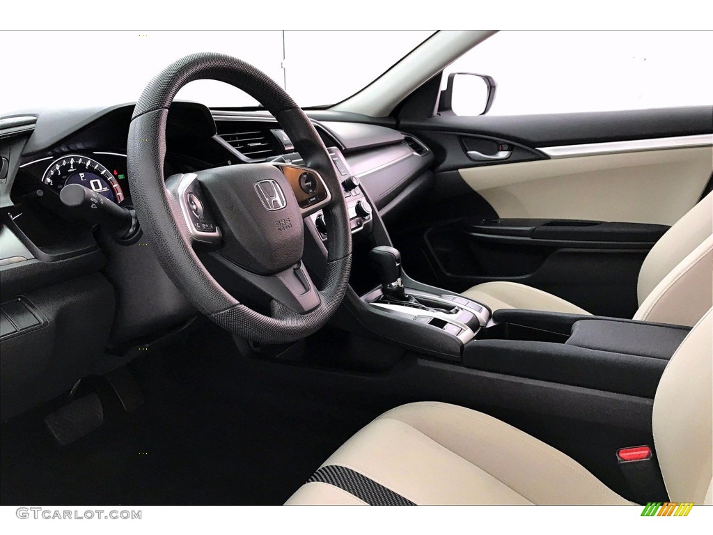 Ivory Interior 2018 Honda Civic LX Sedan Photo #138399433