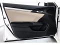 Ivory 2018 Honda Civic LX Sedan Door Panel