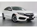 Taffeta White 2018 Honda Civic LX Sedan Exterior