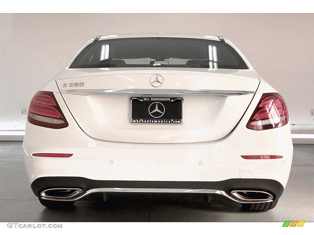 2020 E 350 Sedan - Polar White / Black photo #3