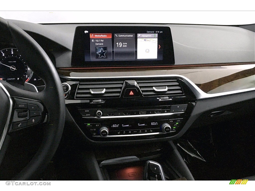 2017 5 Series 530i Sedan - Glacier Silver Metallic / Black photo #5