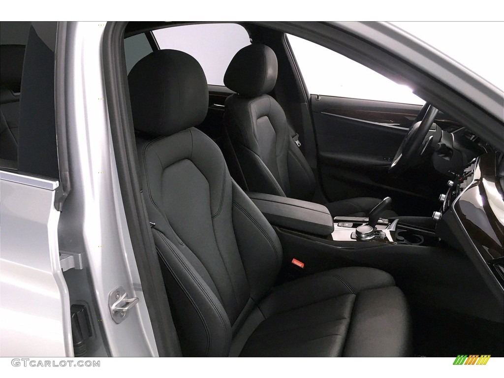 2017 5 Series 530i Sedan - Glacier Silver Metallic / Black photo #6