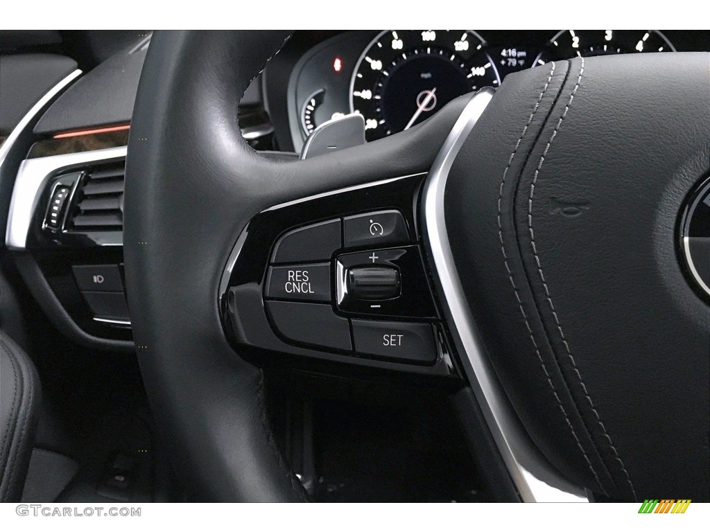 2017 5 Series 530i Sedan - Glacier Silver Metallic / Black photo #18