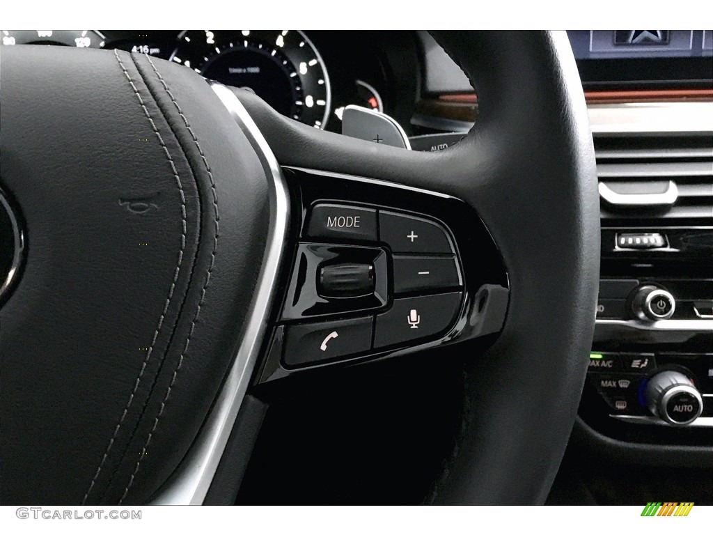 2017 5 Series 530i Sedan - Glacier Silver Metallic / Black photo #19