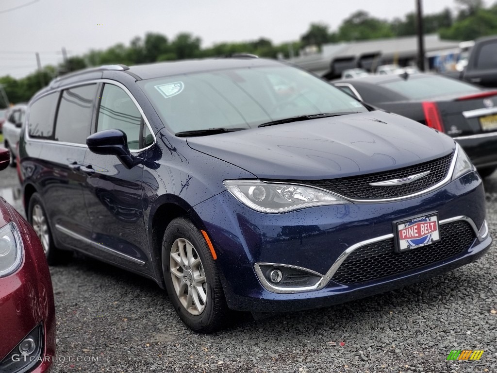 2020 Pacifica Touring L - Jazz Blue Pearl / Alloy/Black photo #1