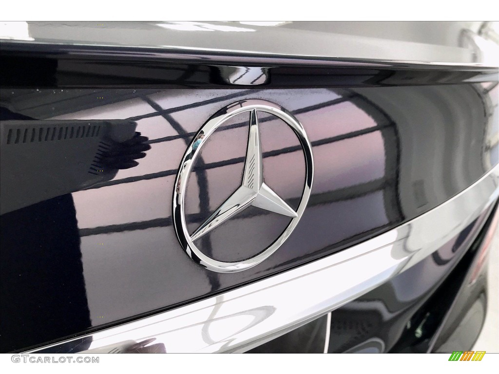 2018 E 300 Sedan - Lunar Blue Metallic / Black photo #7