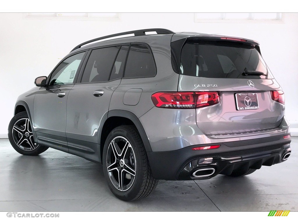 2020 GLB 250 - Mountain Grey Metallic / Black/DINAMICA w/Red Stitching photo #2