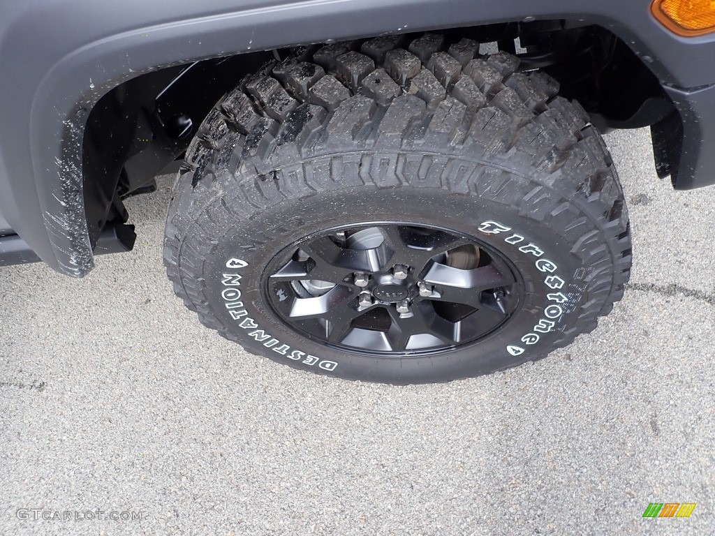 2020 Wrangler Unlimited Willys 4x4 - Billet Silver Metallic / Black photo #8