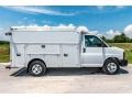 Summit White 2010 Chevrolet Express Cutaway 3500 Commercial Utility Van Exterior