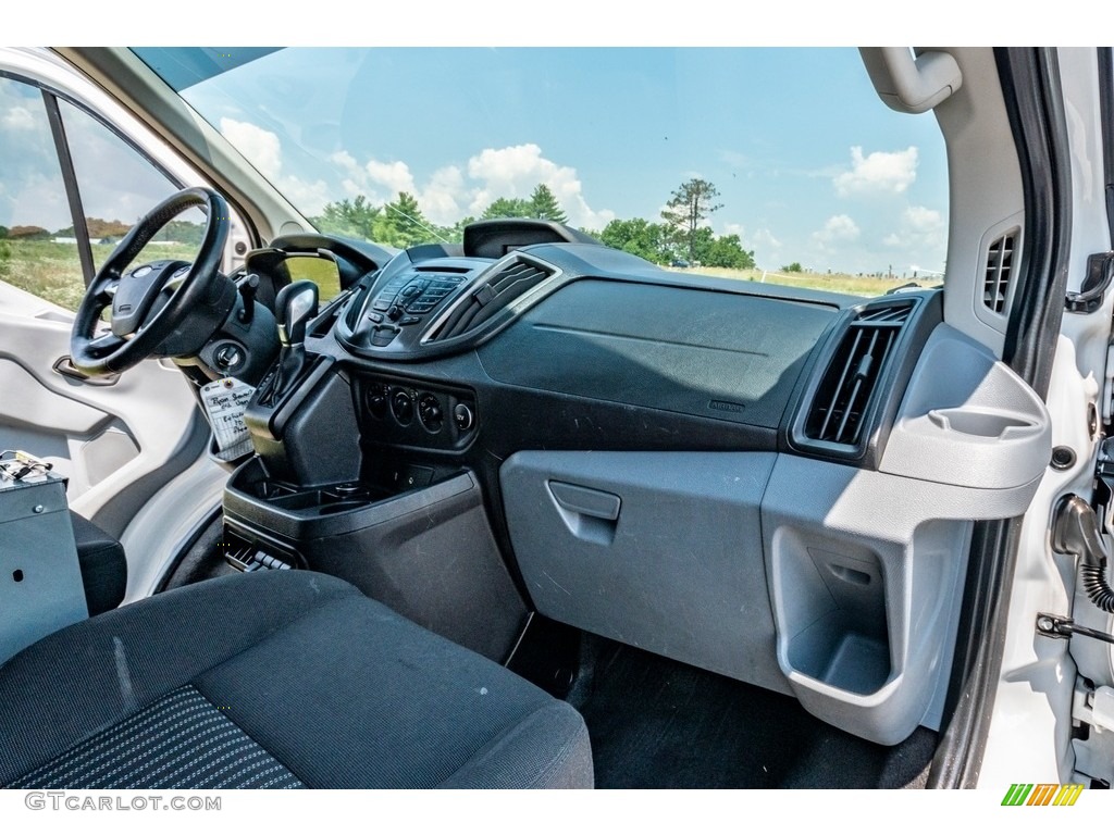 2016 Ford Transit 250 Van XL LR Regular Charcoal Black Dashboard Photo #138404130