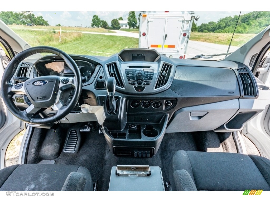 Charcoal Black Interior 2016 Ford Transit 250 Van XL LR Regular Photo #138404196