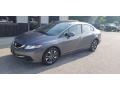 Polished Metal Metallic 2013 Honda Civic EX Sedan
