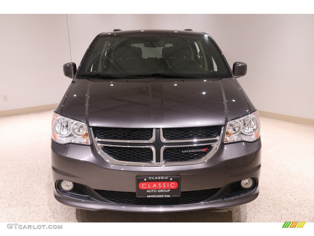 2019 Grand Caravan SXT - Granite Pearl / Black/Light Graystone photo #2