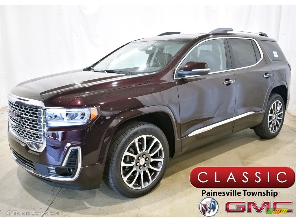 2020 Acadia Denali AWD - Red Mahogany Metallic / Jet Black photo #1