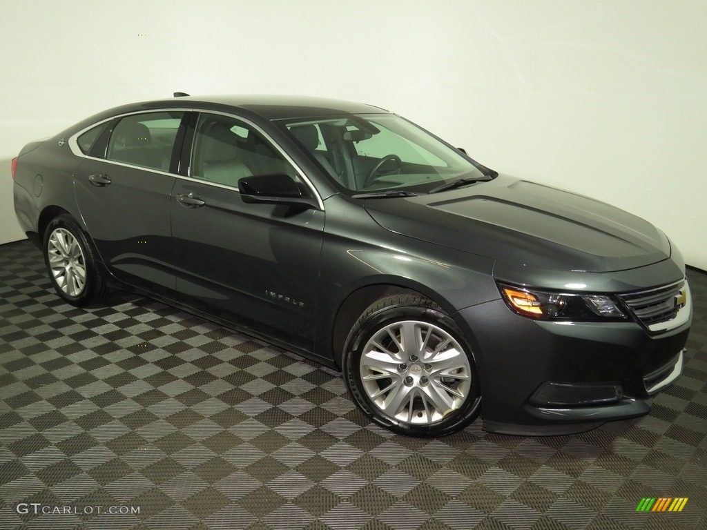 2019 Impala LS - Nightfall Gray Metallic / Jet Black/­Dark Titanium photo #2