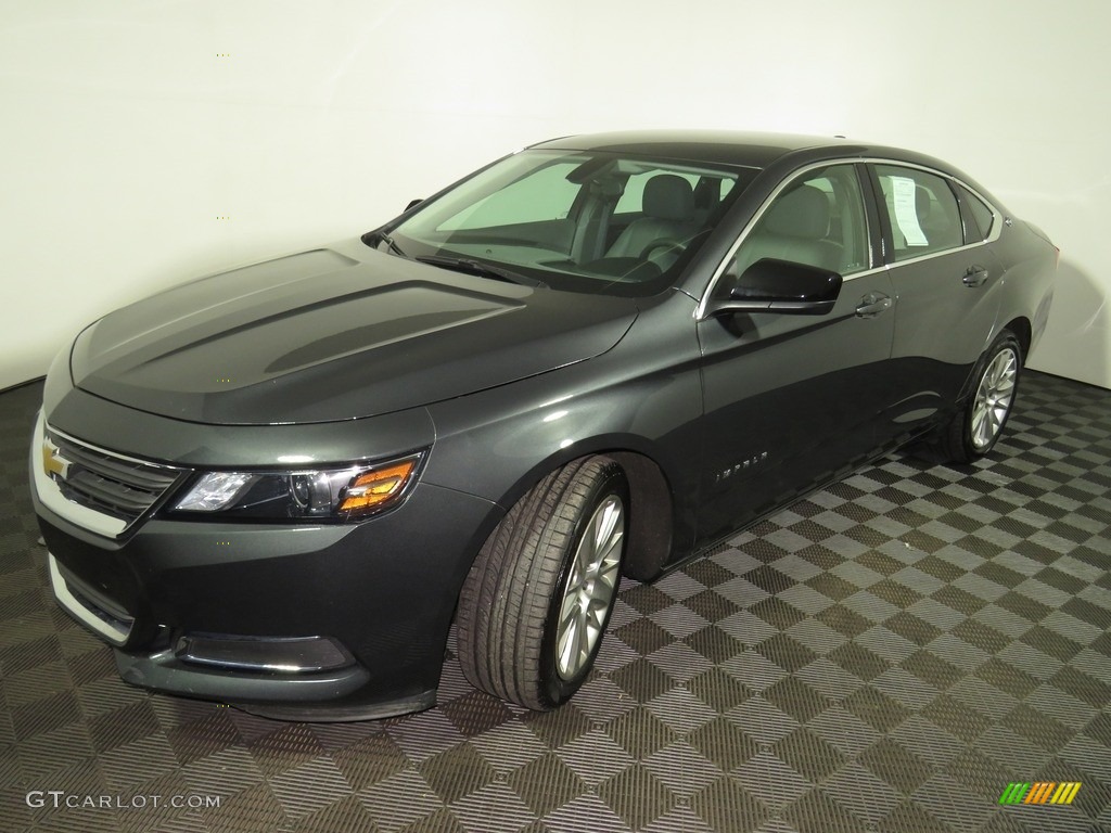 2019 Impala LS - Nightfall Gray Metallic / Jet Black/­Dark Titanium photo #7