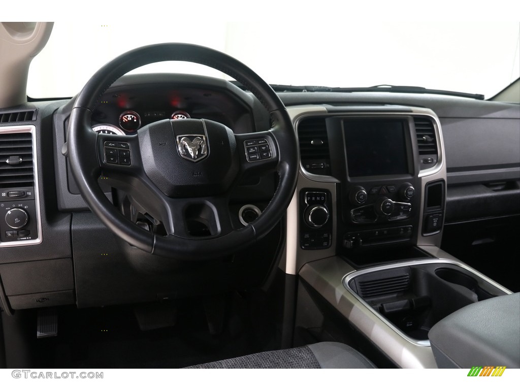 2018 1500 Big Horn Crew Cab 4x4 - Delmonico Red Pearl / Black/Diesel Gray photo #6