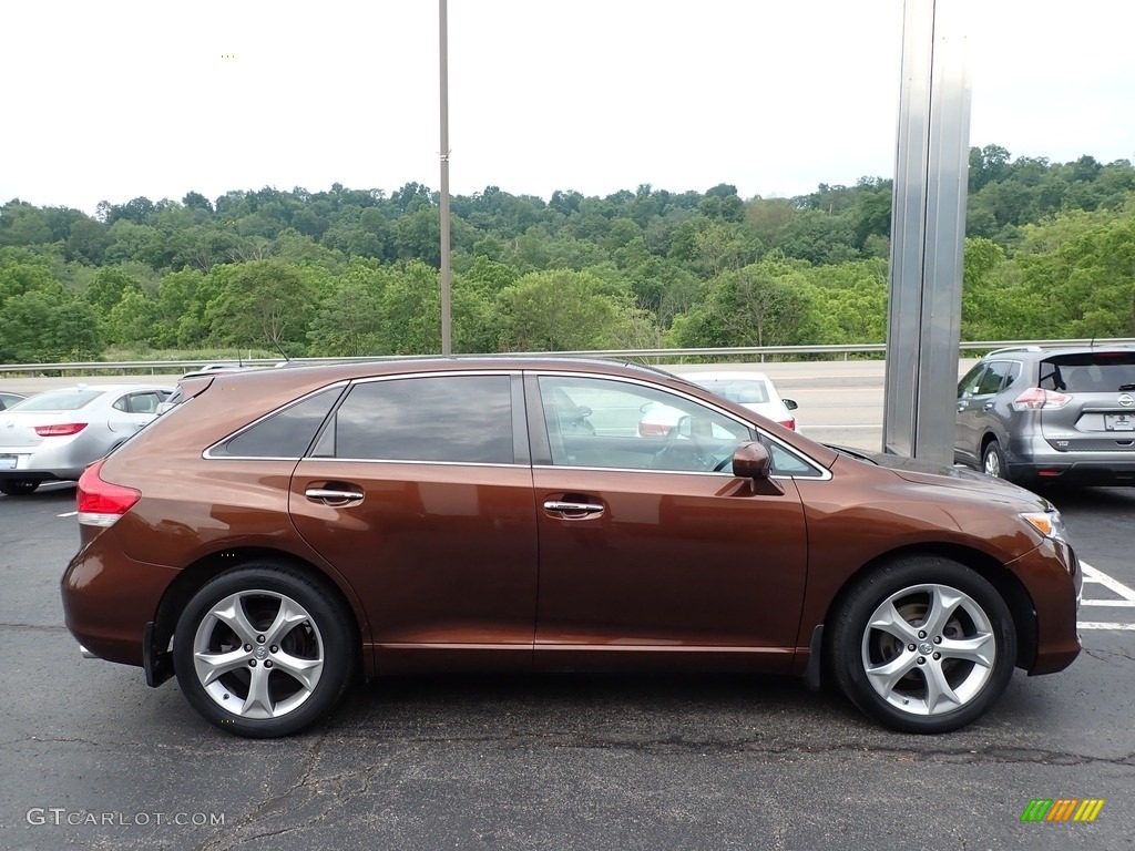 2012 Venza Limited AWD - Sunset Bronze Mica / Ivory photo #5