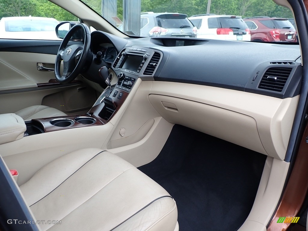 2012 Venza Limited AWD - Sunset Bronze Mica / Ivory photo #6
