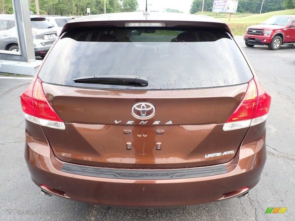 2012 Venza Limited AWD - Sunset Bronze Mica / Ivory photo #11