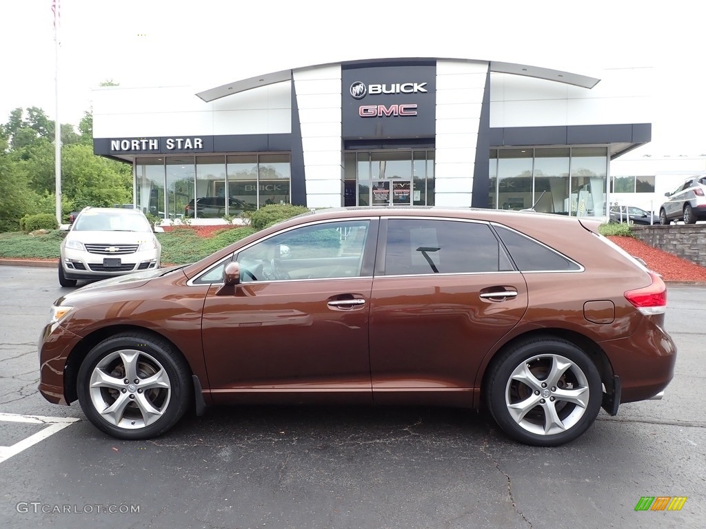 2012 Venza Limited AWD - Sunset Bronze Mica / Ivory photo #15
