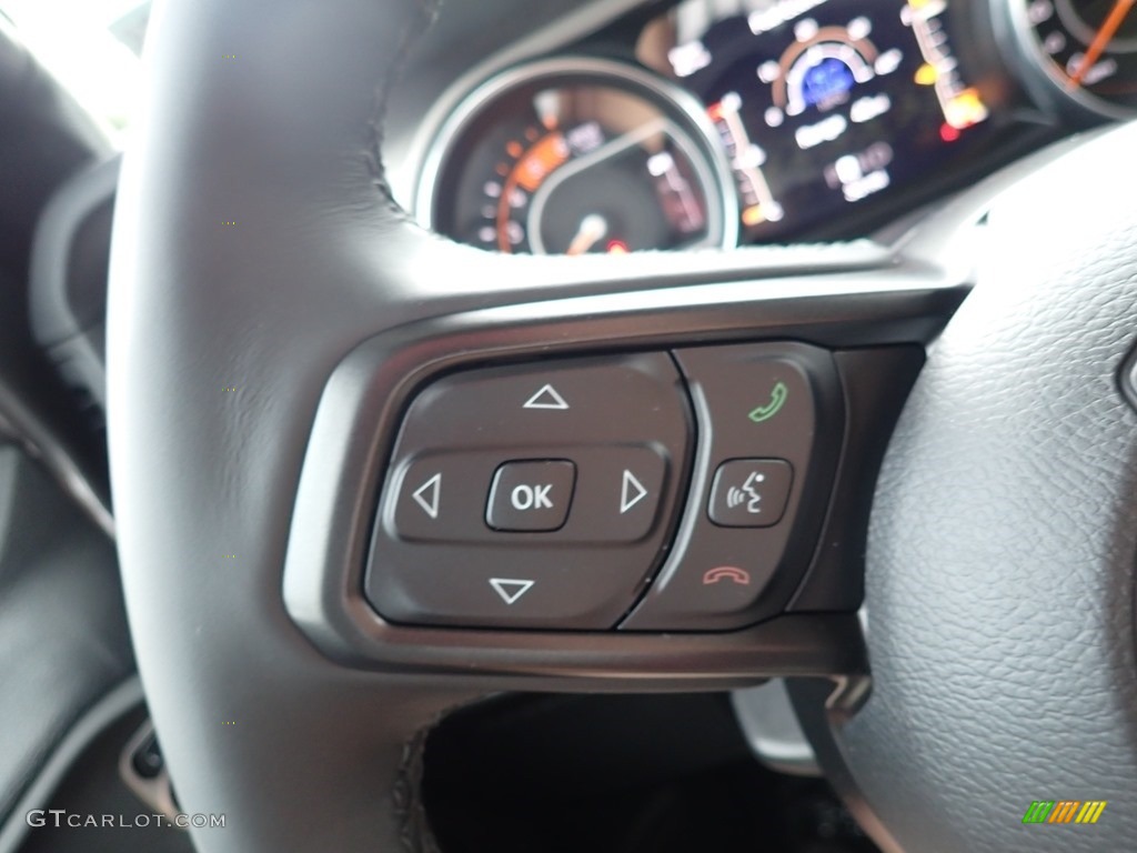 2020 Jeep Wrangler Unlimited Sport 4x4 Black Steering Wheel Photo #138408111