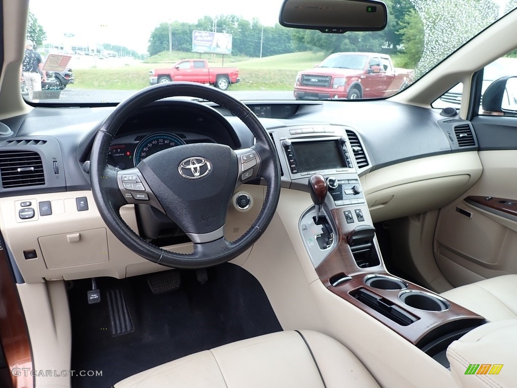 2012 Venza Limited AWD - Sunset Bronze Mica / Ivory photo #23