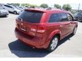 2010 Inferno Red Crystal Pearl Coat Dodge Journey R/T AWD  photo #5