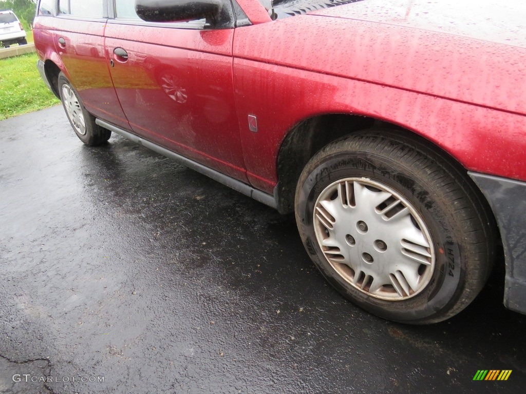 1997 S Series SW1 Wagon - Medium Red / Gray photo #2