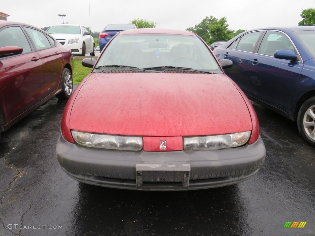 1997 S Series SW1 Wagon - Medium Red / Gray photo #3