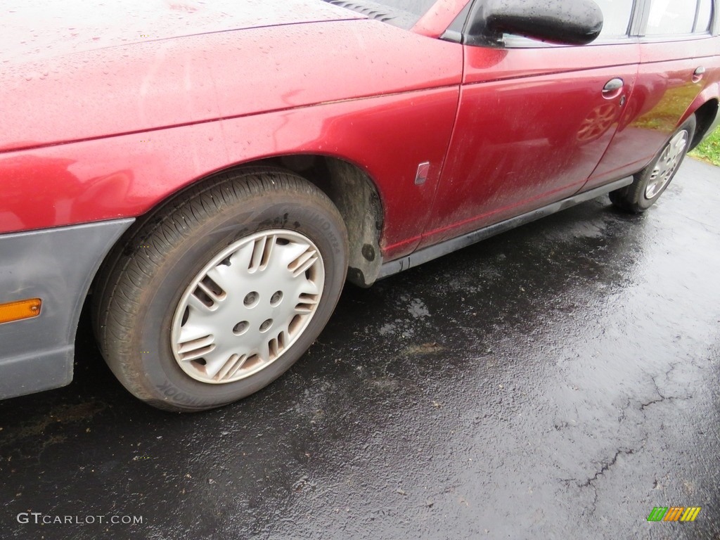 1997 S Series SW1 Wagon - Medium Red / Gray photo #5